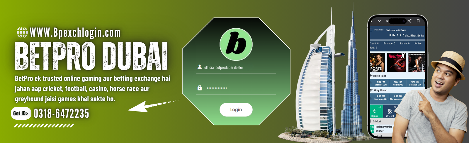 Trusted Betpro Agent in Dubai